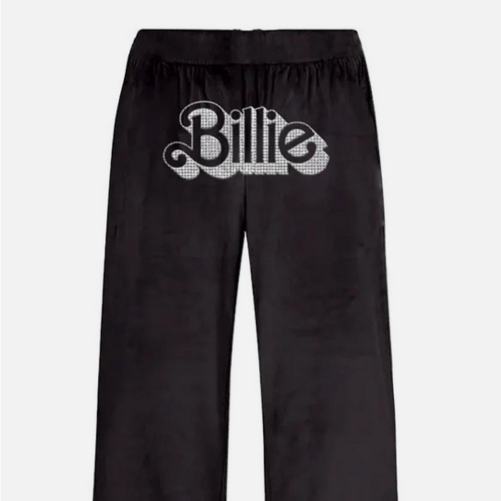 Barbie x Billie Eilish Velour wide leg pants